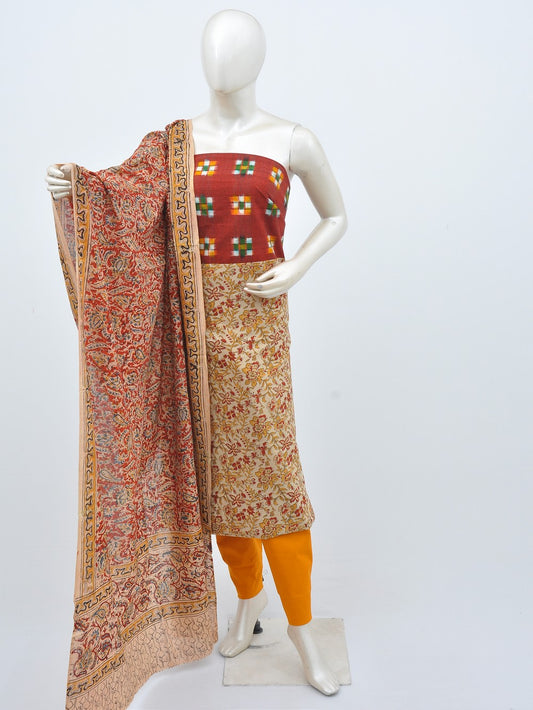 Ikkat Kalamkari Designer Dress Material [D30818003]