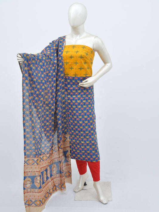 Ikkat Kalamkari Designer Dress Material [D30818017]
