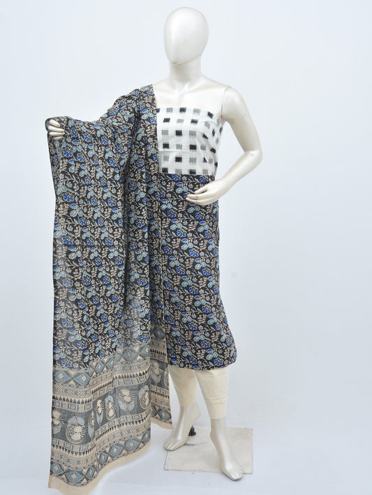 Ikkat Kalamkari Designer Dress Material [D30818021]
