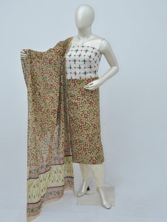 Ikkat Kalamkari Designer Dress Material [D40220034]