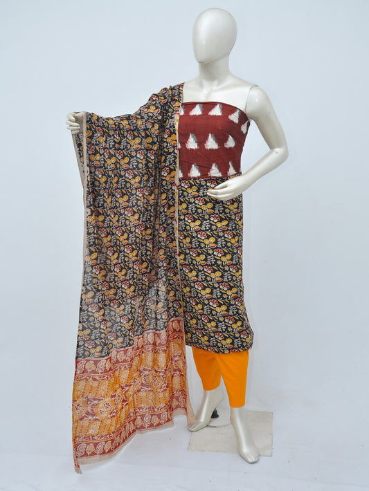 Ikkat Kalamkari Designer Dress Material [D40220043]