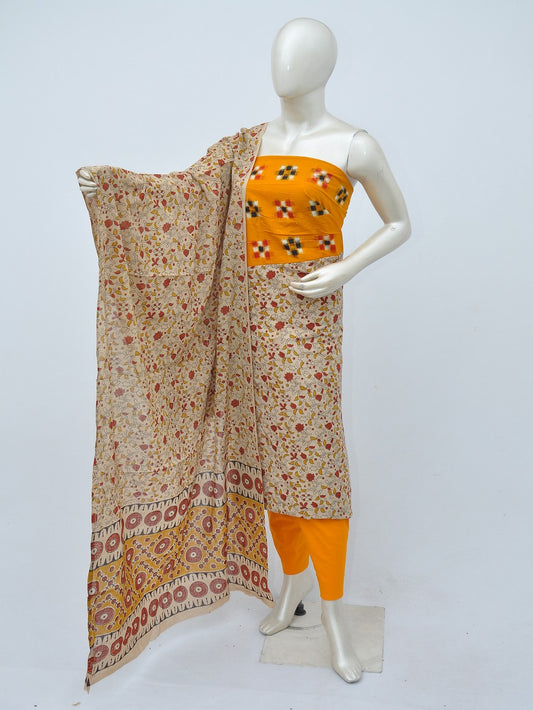Ikkat Kalamkari Designer Dress Material [D40220046]