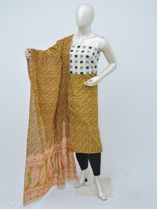 Ikkat Kalamkari Designer Dress Material [D40220050]