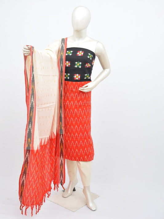 Ikat Dress Material with Same Dupatta model 1 [D30514015]