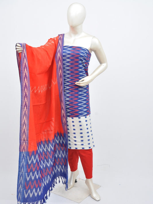 Ikat Dress Material with Same Dupatta model 1 [D30514018]