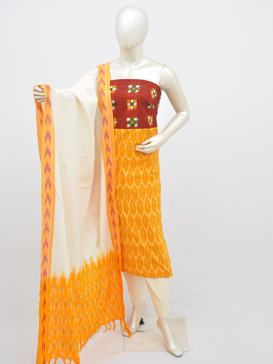 Ikat Dress Material with Same Dupatta model 1 [D30607009]