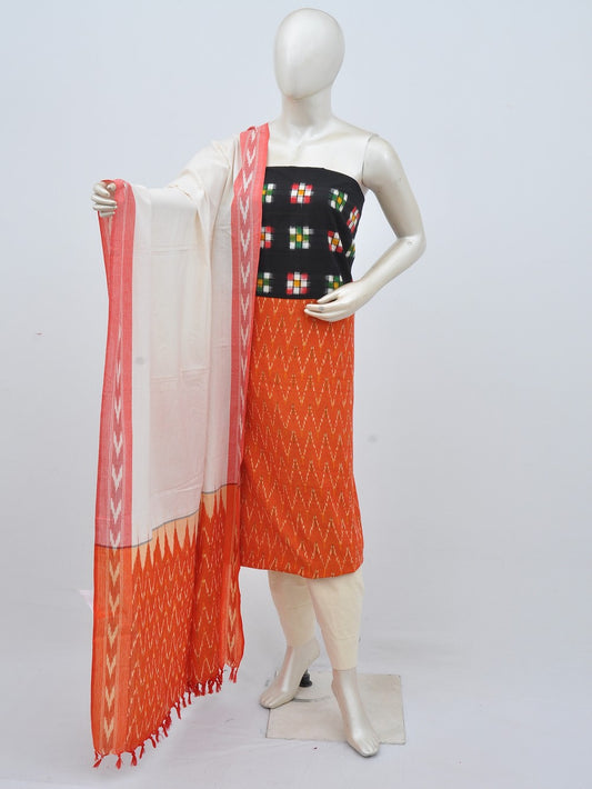 Ikat Dress Material with Same Dupatta model 1 [D30721003]
