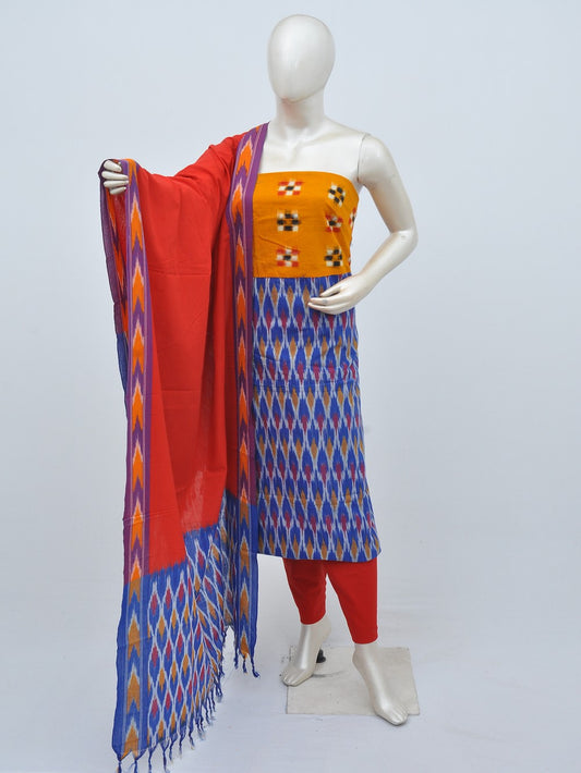 Ikat Dress Material with Same Dupatta model 1 [D30802028]