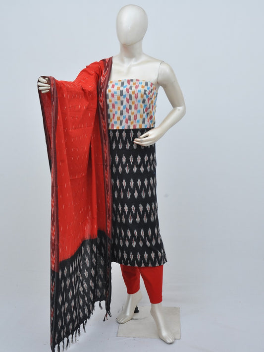 Ikat Dress Material with Same Dupatta model 1 [D30802031]