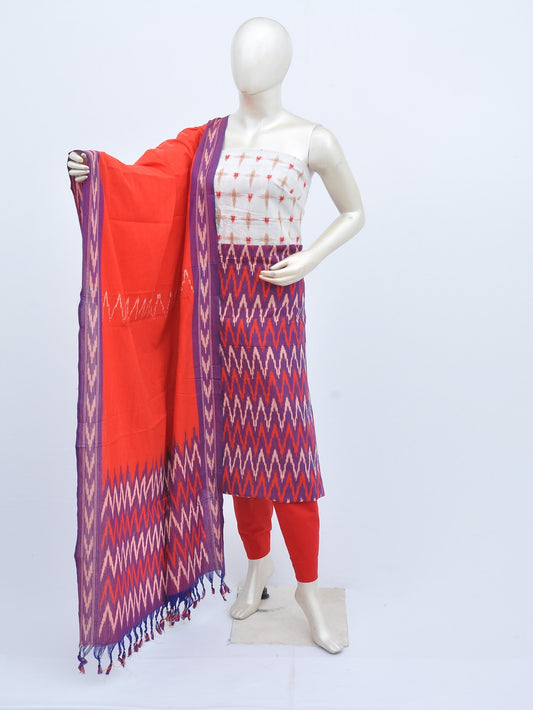 Ikat Dress Material with Same Dupatta model 1 [D30830042]