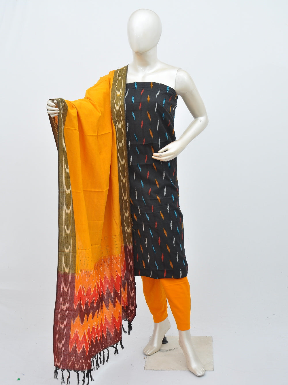 Whole sale pochampally dress material with same dupatta DressesForWomen.IN Whole sale pochampally dress material with same dupatta DressesForWomen.IN