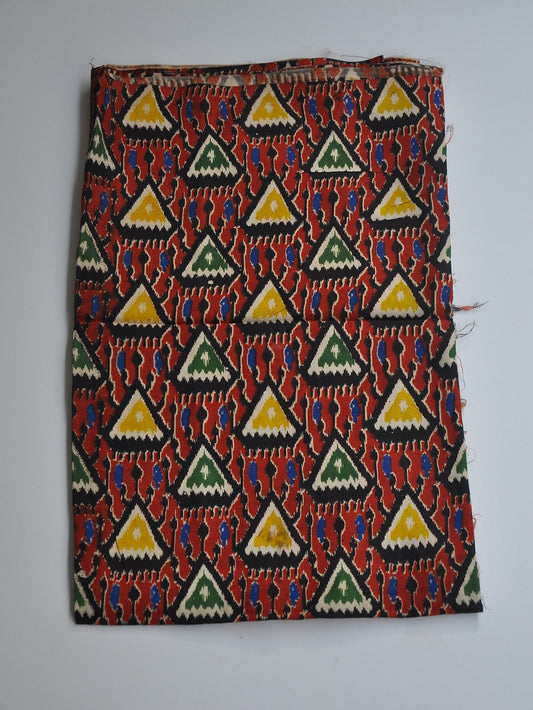 Kalamkari Silk Running Fabric [D10725051]