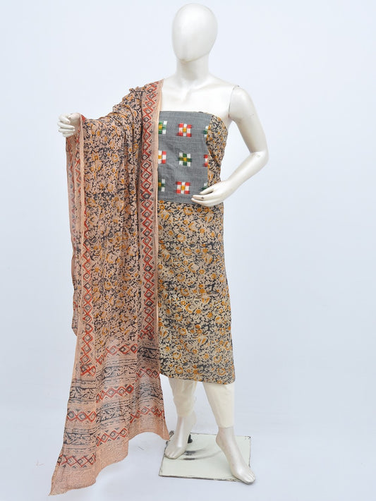 Kalamkari Ikkat Designer Dress Material [D20628042]