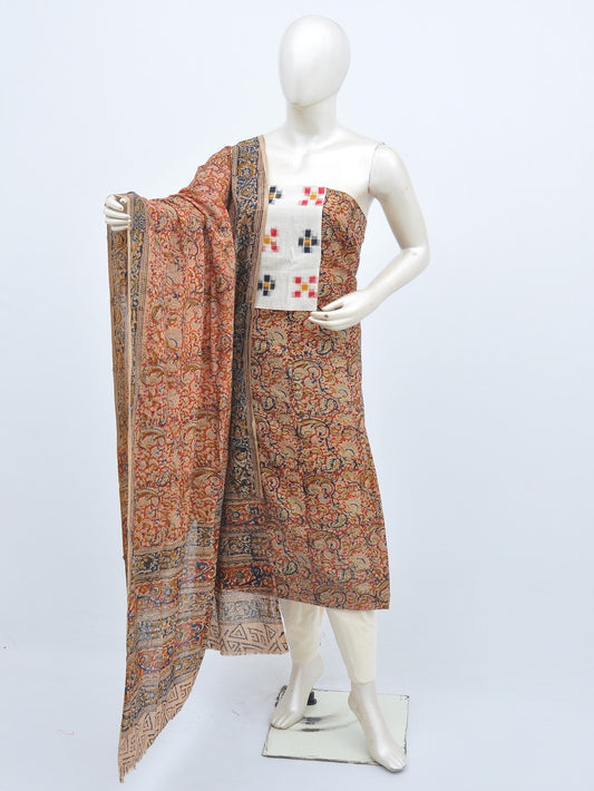 Kalamkari Ikkat Designer Dress Material [D20628043]