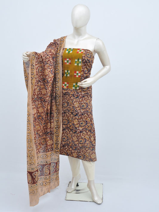 Kalamkari Ikkat Designer Dress Material [D20628044]