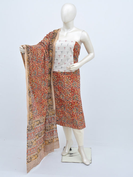 Kalamkari Ikkat Designer Dress Material [D20628045]