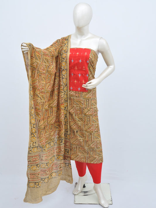 Kalamkari Ikkat Designer Dress Material [D20628047]