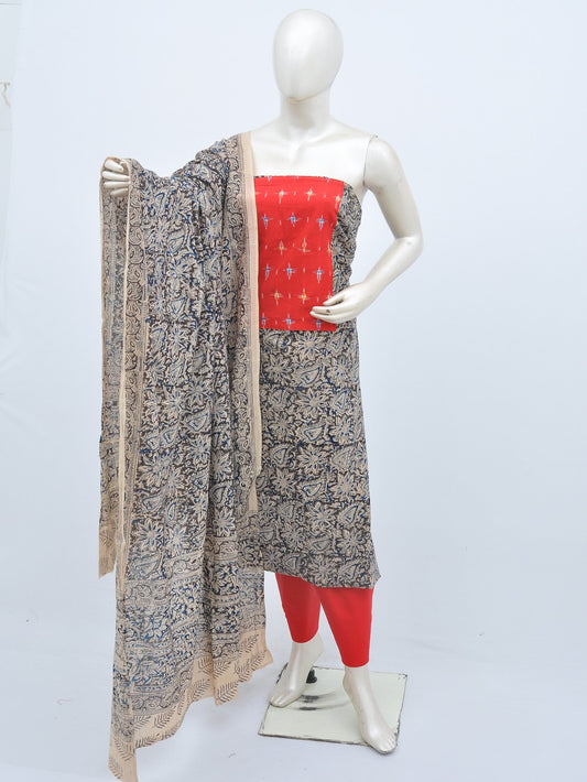 Kalamkari Ikkat Designer Dress Material [D20628048]