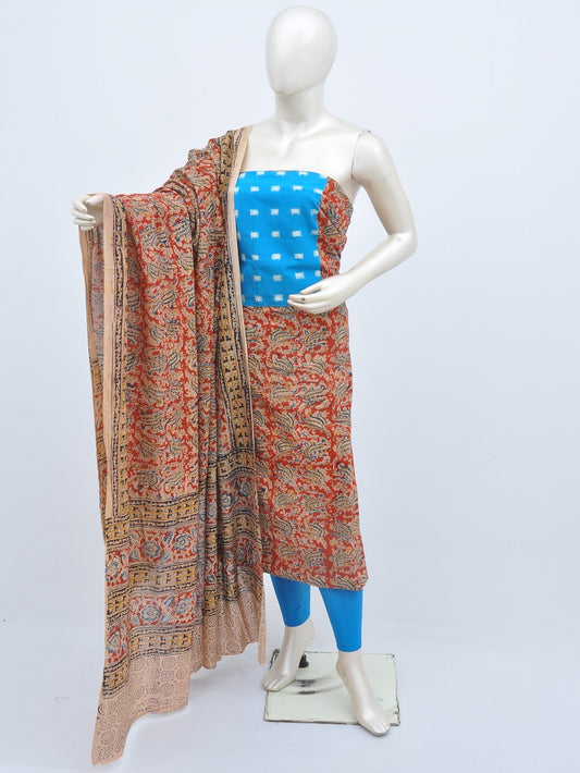 Kalamkari Ikkat Designer Dress Material [D20628053]