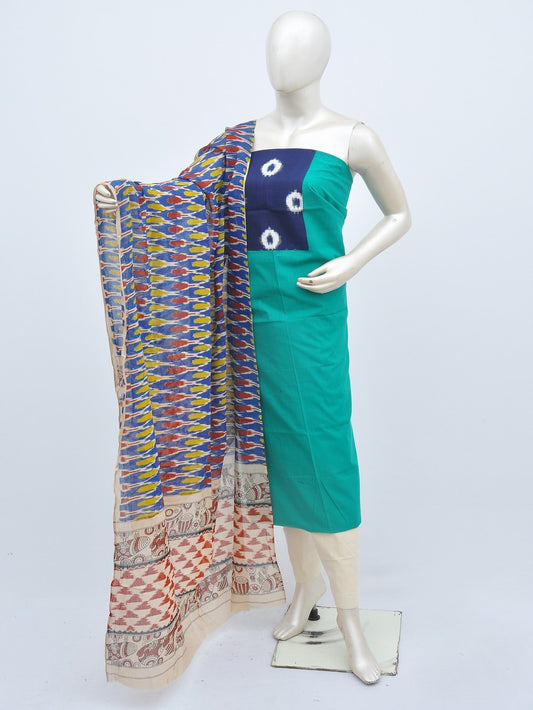 Kalamkari Ikkat Designer Dress Material [D20909029]
