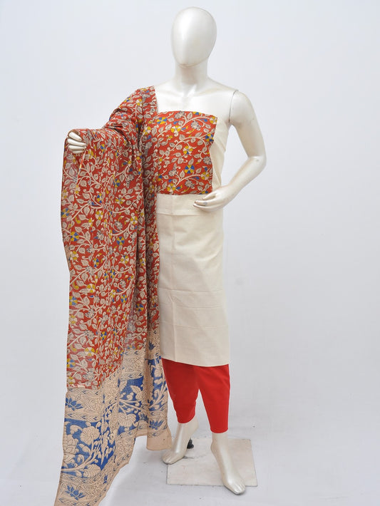 Kalamkari Ikkat Designer Dress Material [D30414031]
