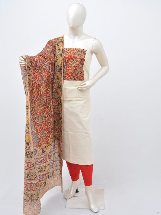 Kalamkari Ikkat Designer Dress Material [D30414035]