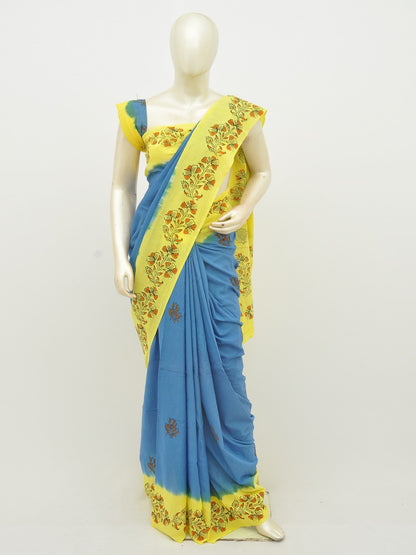 Kalamkari Special Print Cotton Saree [D20112022]