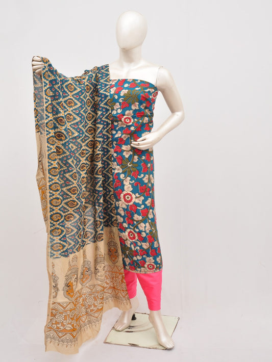 Kalamkari silk dress material Model 3 [D00111012]