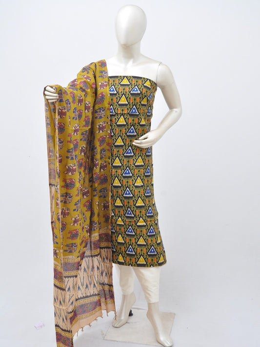 Kalamkari silk dress material Model 3 [D30414014]