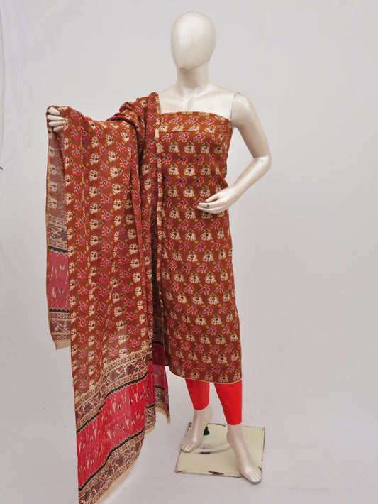 kalamkari Silk Designer Dress Material Model 4 [D90328009]
