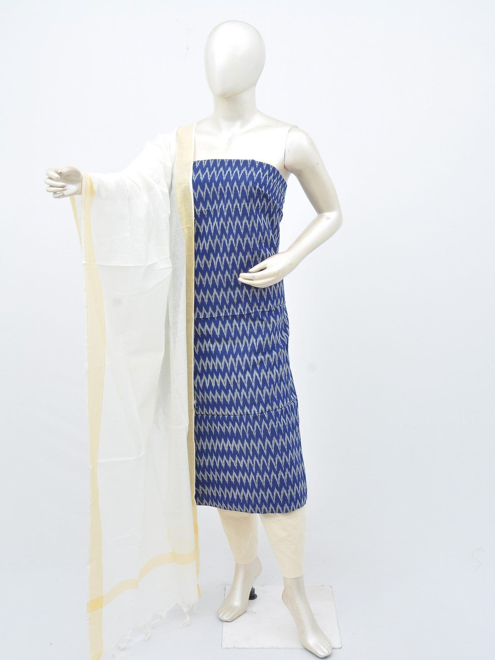 Mercerised cotton Dress Material [D30217059] –