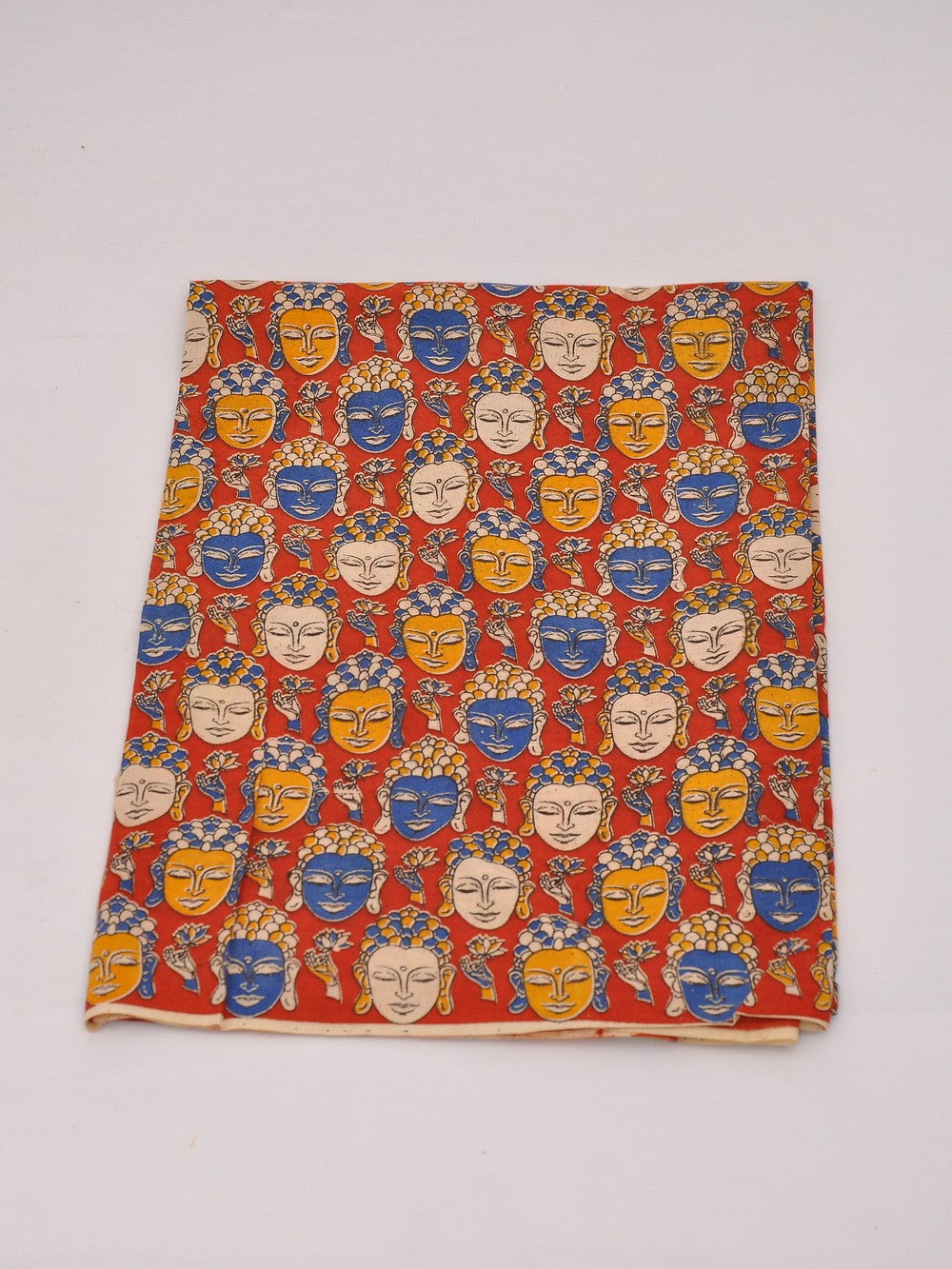 Kalamkari Cotton Running Fabric [D31214006]