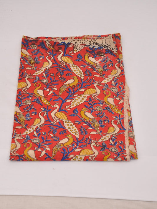 Kalamkari Cotton Running Fabric [D31214008]