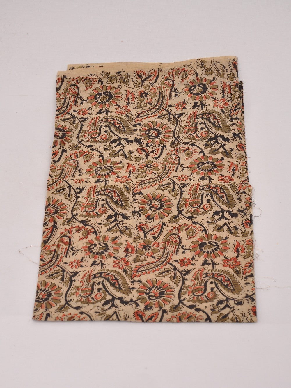 Kalamkari Cotton Running Fabric [D31214009]