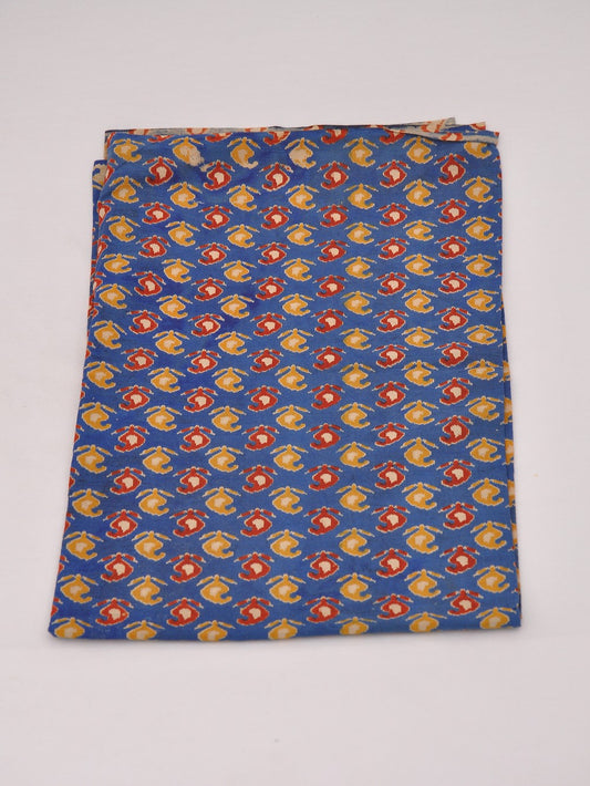Kalamkari Cotton Running Fabric [D31214012]