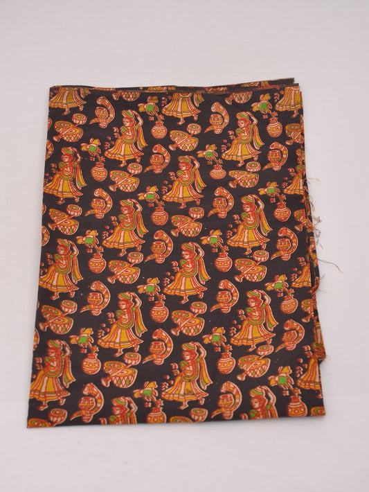 Kalamkari Cotton Running Fabric [D31214021]