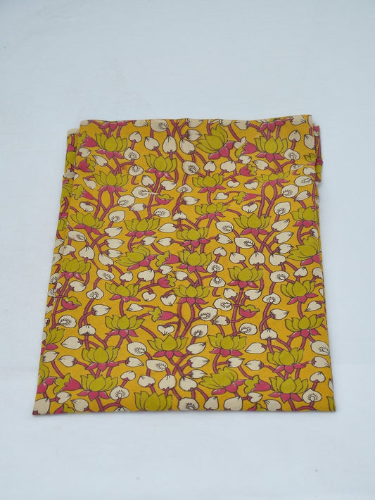 Kalamkari Cotton Running Fabric [D40219069]