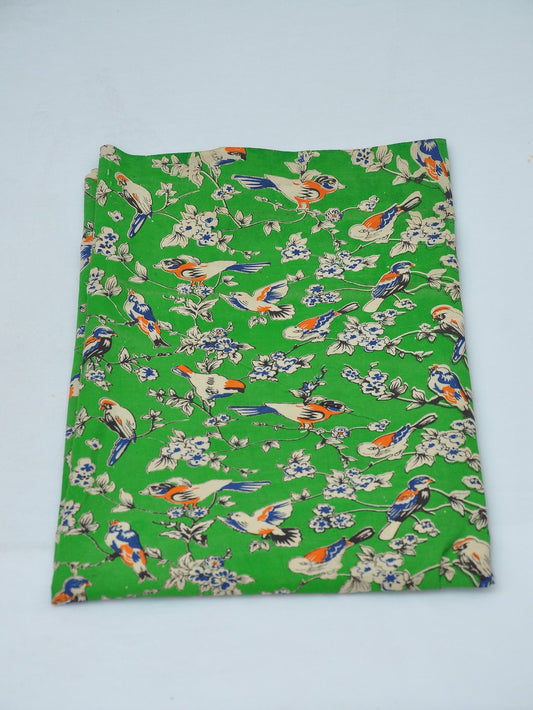 Kalamkari Cotton Running Fabric [D40219078]