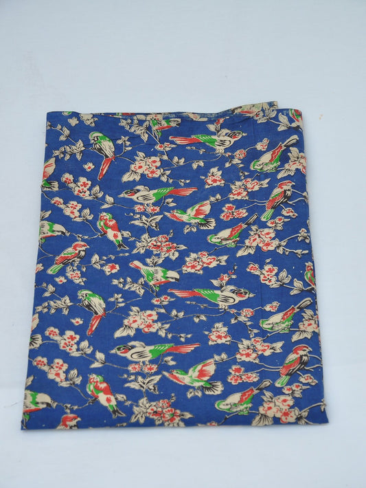 Kalamkari Cotton Running Fabric [D40219079]