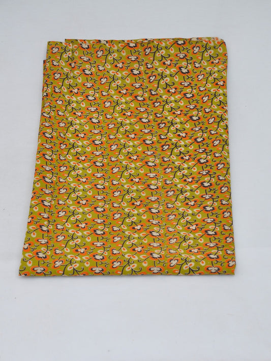Kalamkari Cotton Running Fabric [D40220004]