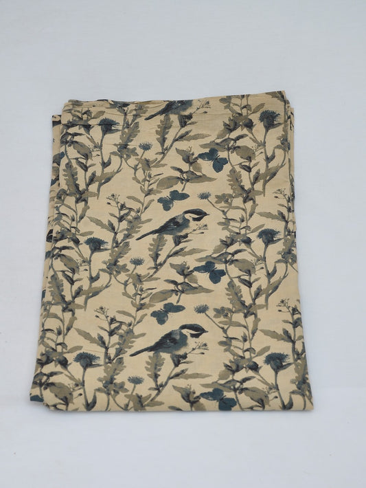Kalamkari Cotton Running Fabric [D40220008]