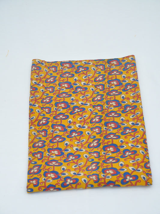 Kalamkari Cotton Running Fabric [D4062072]