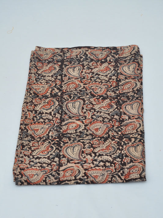 Kalamkari Cotton Running Fabric [D4062076]