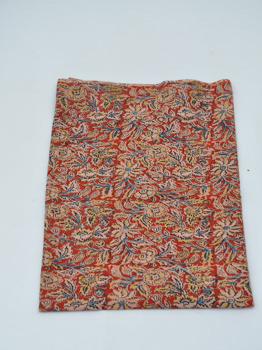 Kalamkari Cotton Running Fabric [D4062086]