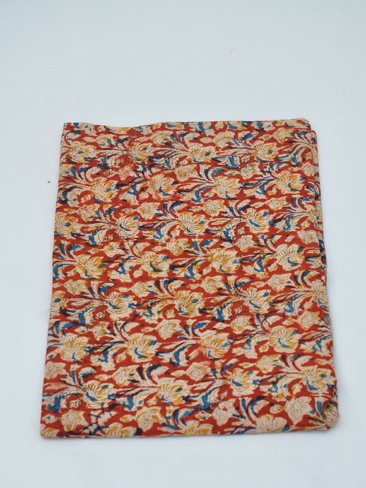 Kalamkari Cotton Running Fabric [D40620101]