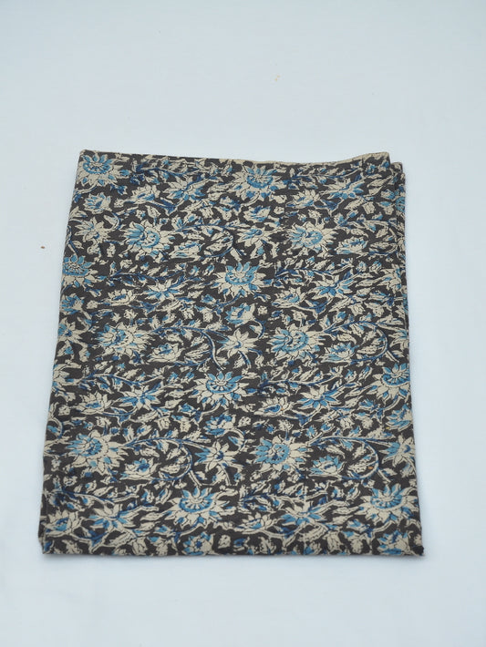 Kalamkari Cotton Running Fabric [D40620103]