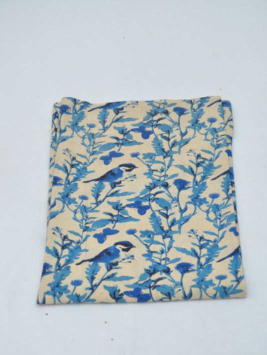 Kalamkari Cotton Running Fabric [D40620106]