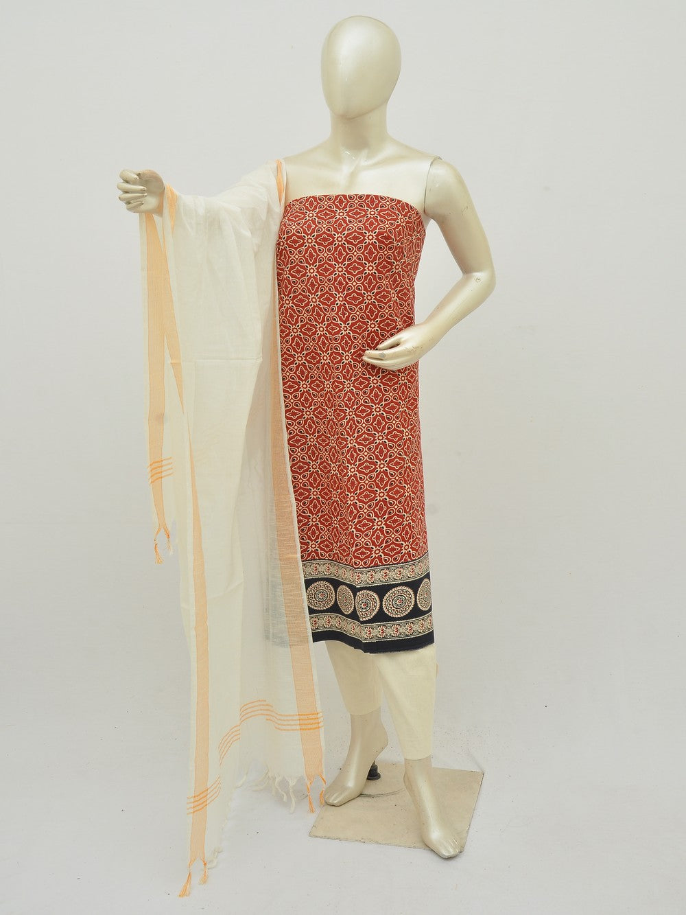 Ajrakh Print Dress Material [D50304002]