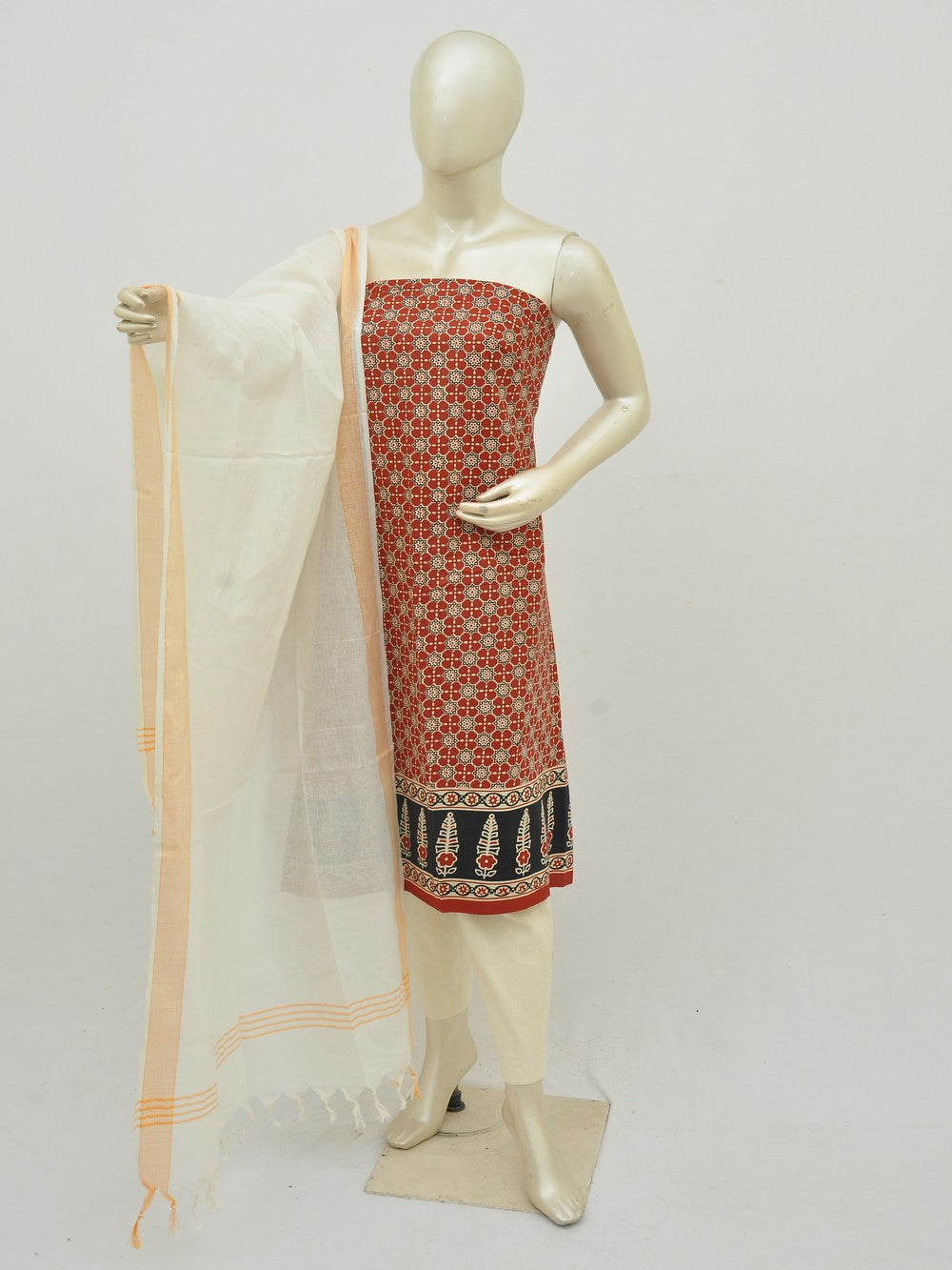 Ajrakh Print Dress Material [D50304004]