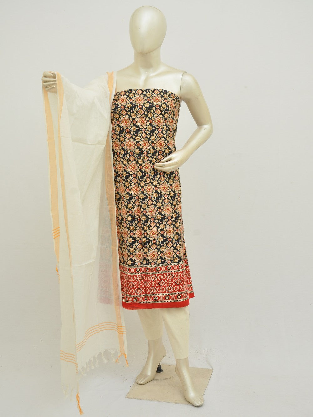 Ajrakh Print Dress Material [D50304012]